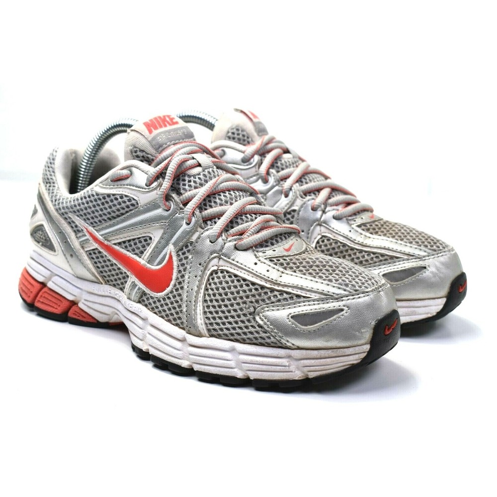 Nike Air Citrus 2 Women's Silver Red Trainer Running Shoe 8.5 366421-061